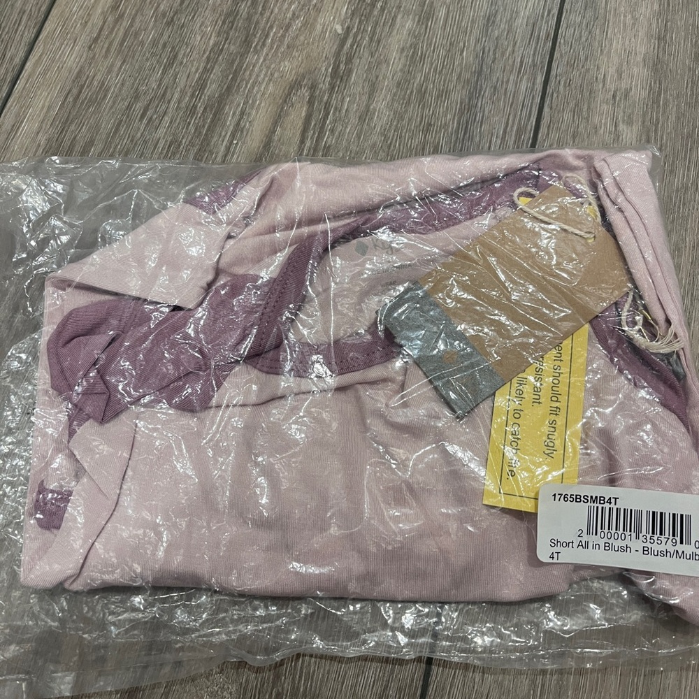 Kyte baby mulberry shortall 4t